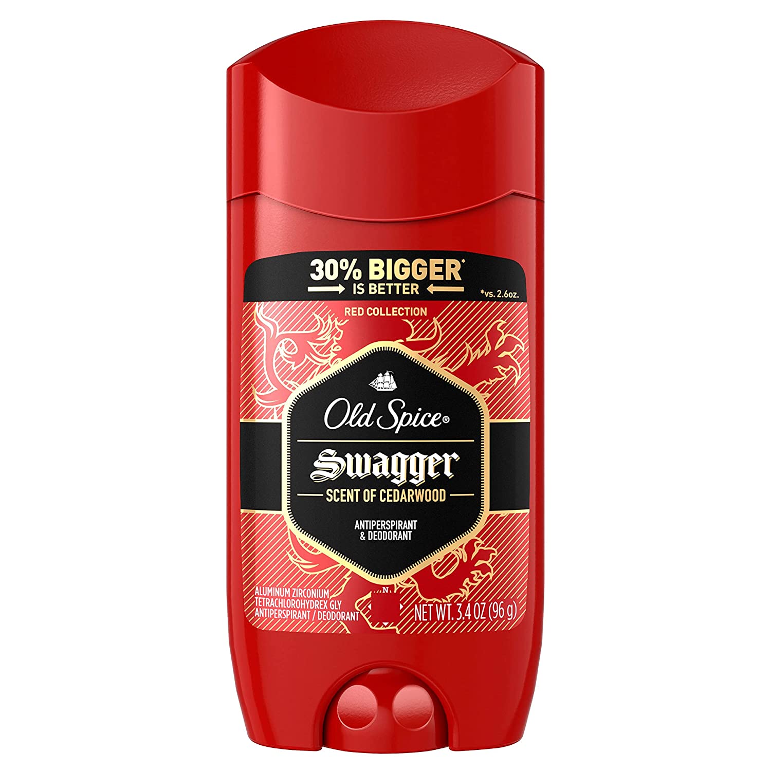 Old Spice Antiperspirant and Deodorant for Men, Invisible Solid, Swagger Scent, 3.4 oz (Pack of 3) - Image 2